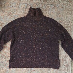 French Connection Dark Brown Turtleneck Sweater